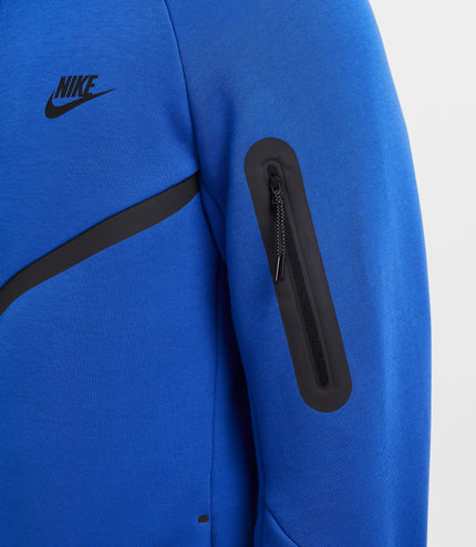 Nike Mens Tech Full Zip Windrunner Hoodie - Game Royal/Black