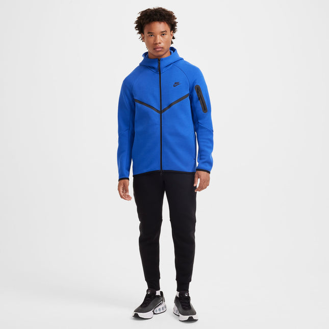 Nike Mens Tech Full Zip Windrunner Hoodie - Game Royal/Black