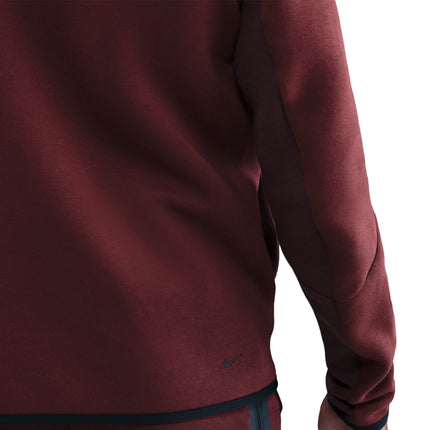 Nike Men's Tech Fleece Jacket - Dark Team Red