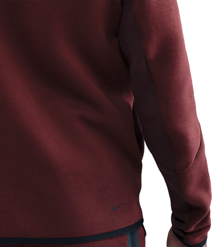 Nike Mens Tech Fleece Jacket - Dark Team Red
