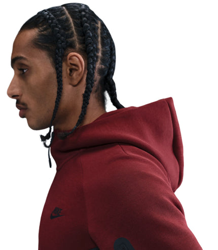 Nike Mens Tech Fleece Jacket - Dark Team Red