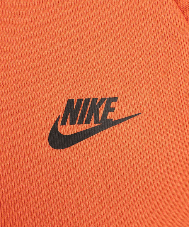 Sudadera con capucha Nike Tech Windrunner con cremallera completa para hombre - Coral vintage
