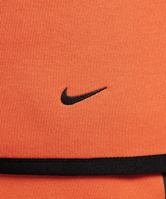 Sudadera con capucha Nike Tech Windrunner con cremallera completa para hombre - Coral vintage