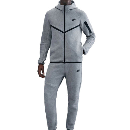 Nike Mens Tech Fleece Joggers - Heather Grey