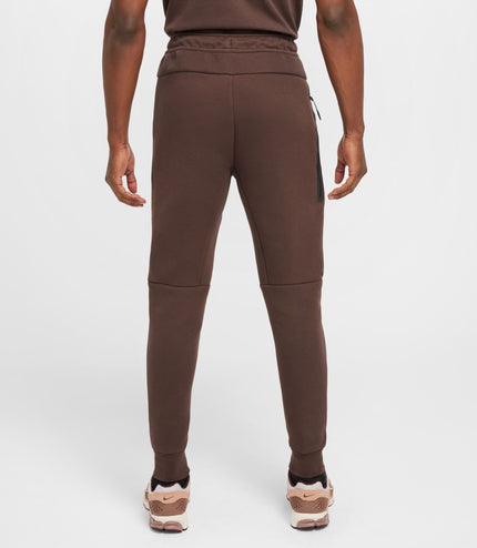 Nike Mens Tech Fleece Joggers - Brown/Black