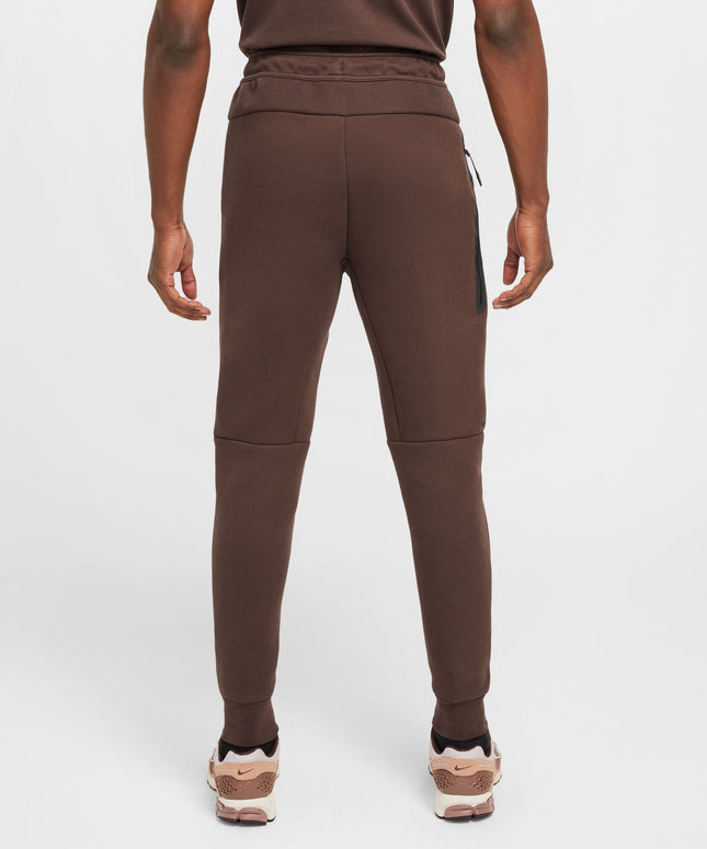Nike Mens Tech Fleece Joggers - Brown/Black
