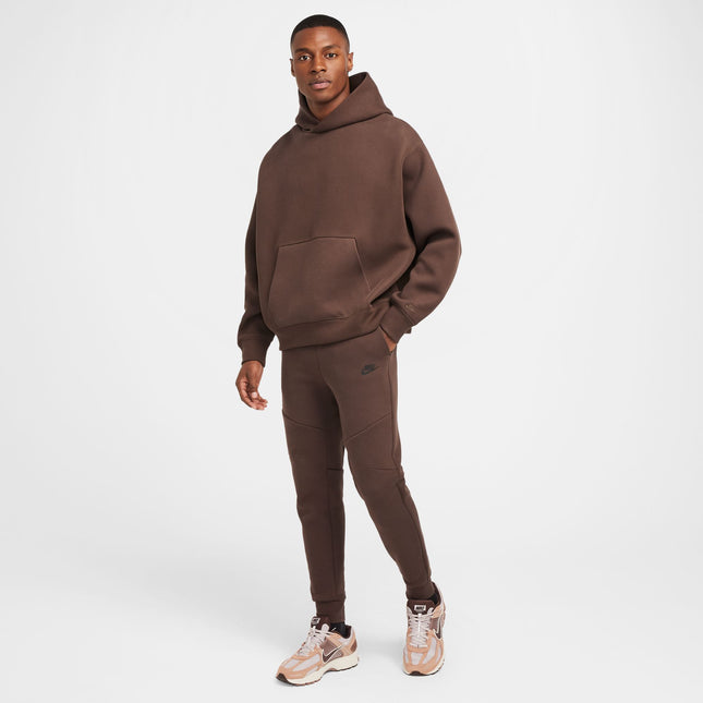 Nike Mens Tech Fleece Joggers - Brown/Black