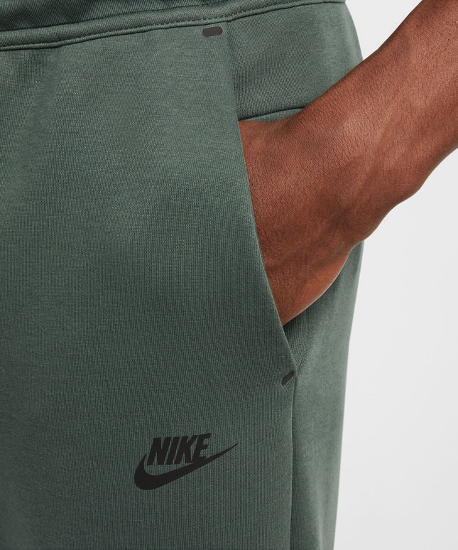 Nike Mens Tech Fleece Joggers - Green/Black