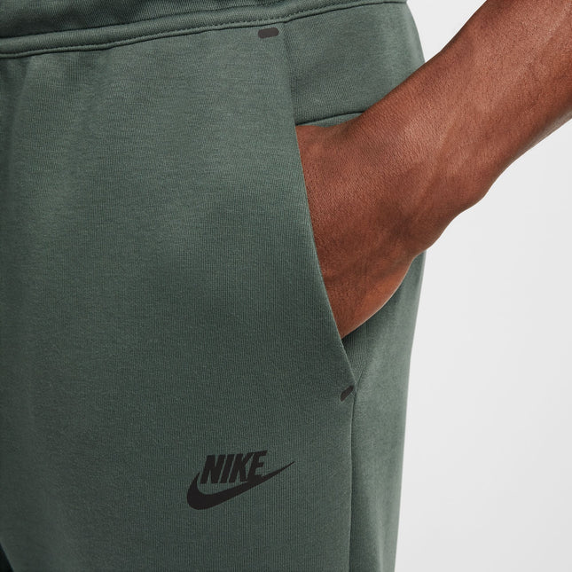 Nike Mens Tech Fleece Joggers - Green/Black