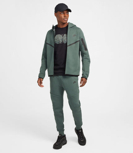 Nike Mens Tech Fleece Joggers - Green/Black