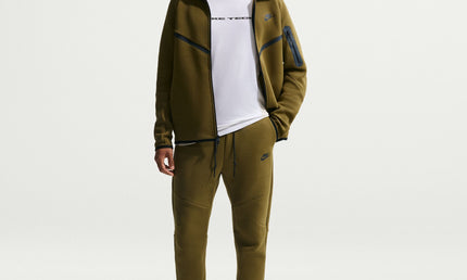 Nike Mens Tech Fleece Joggers - Olive Flak