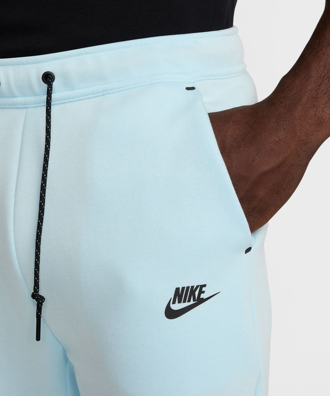 Nike Mens Tech Fleece Joggers- Glacier Blue/Black
