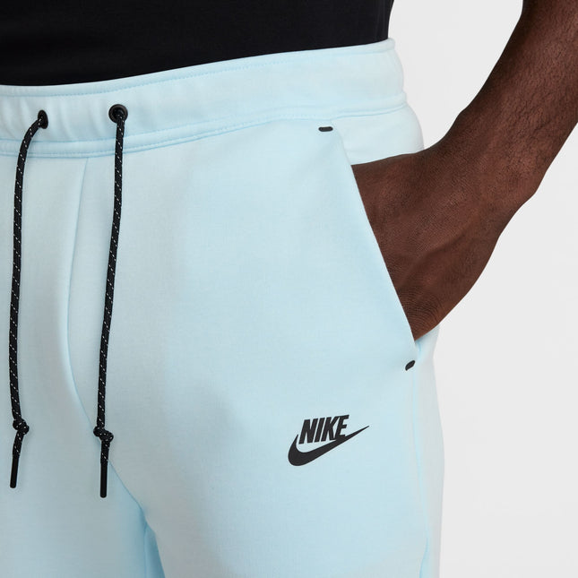 Nike Mens Tech Fleece Joggers- Glacier Blue/Black