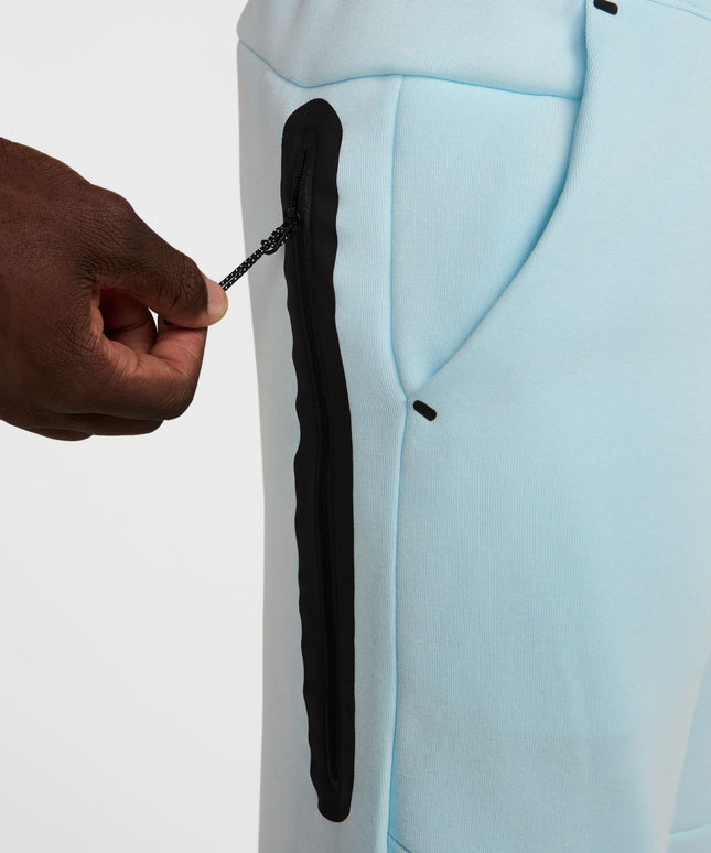 Nike Mens Tech Fleece Joggers- Glacier Blue/Black