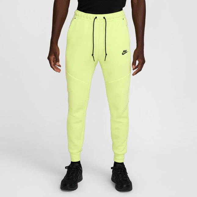 Nike Mens Tech Fleece Joggers - Light Lemon Twist/Black