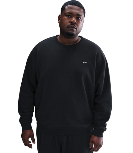 Nike Mens Solo Swoosh Crewneck - Black