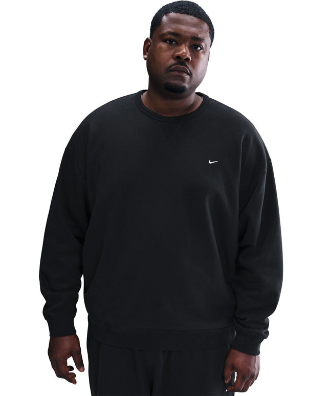 Nike Mens Solo Swoosh Crewneck - Black