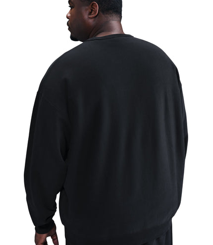 Nike Mens Solo Swoosh Crewneck - Black