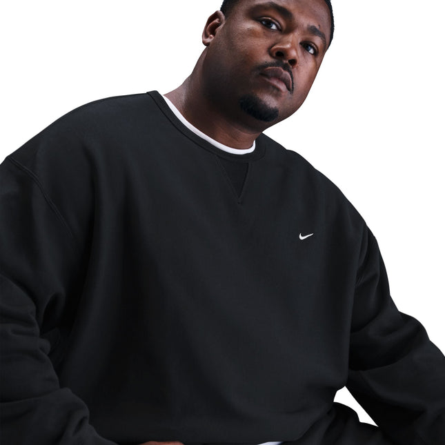 Nike Mens Solo Swoosh Crewneck - Black