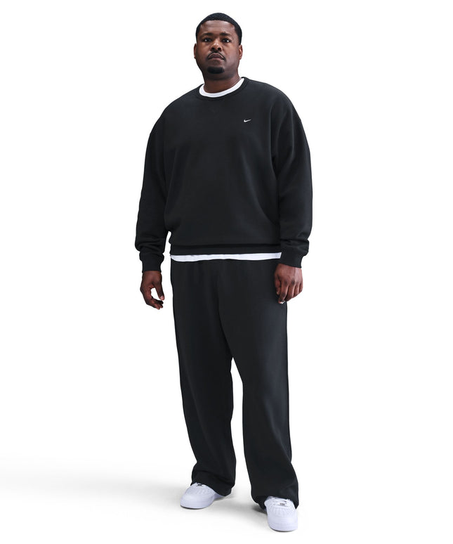 Nike Mens Solo Swoosh Crewneck - Black