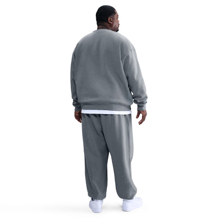 Nike Mens Heavyweight Solo Swoosh Crewneck - Dark Grey