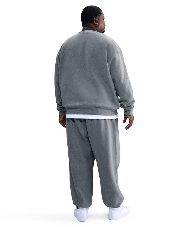 Nike Mens Heavyweight Solo Swoosh Crewneck - Dark Grey