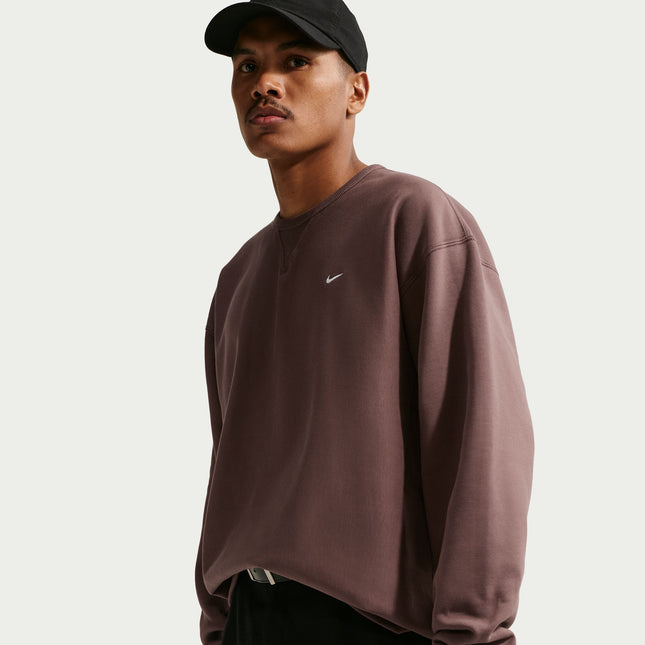 Nike Mens Solo Swoosh Crewneck - Tattoo