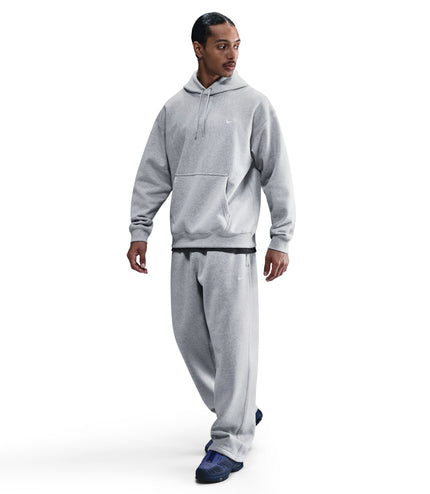 Nike Mens Solo Swoosh Loose Sweatpants - Dark Grey Heather