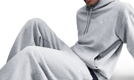 Nike Mens Solo Swoosh Loose Sweatpants - Dark Grey Heather
