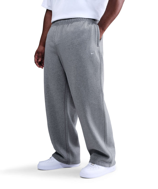 Nike Mens Solo Swoosh Loose Sweatpants - Dark Grey Heather