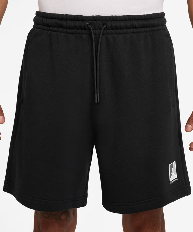 Air Jordan Mens Brooklyn Fleece Shorts - Black