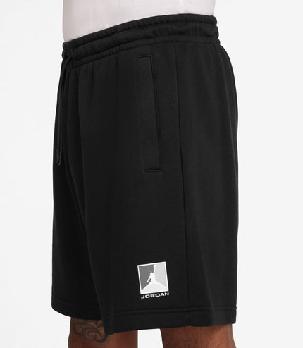 Air Jordan Mens Brooklyn Fleece Shorts - Black