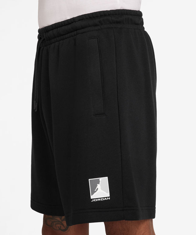 Air Jordan Mens Brooklyn Fleece Shorts - Black