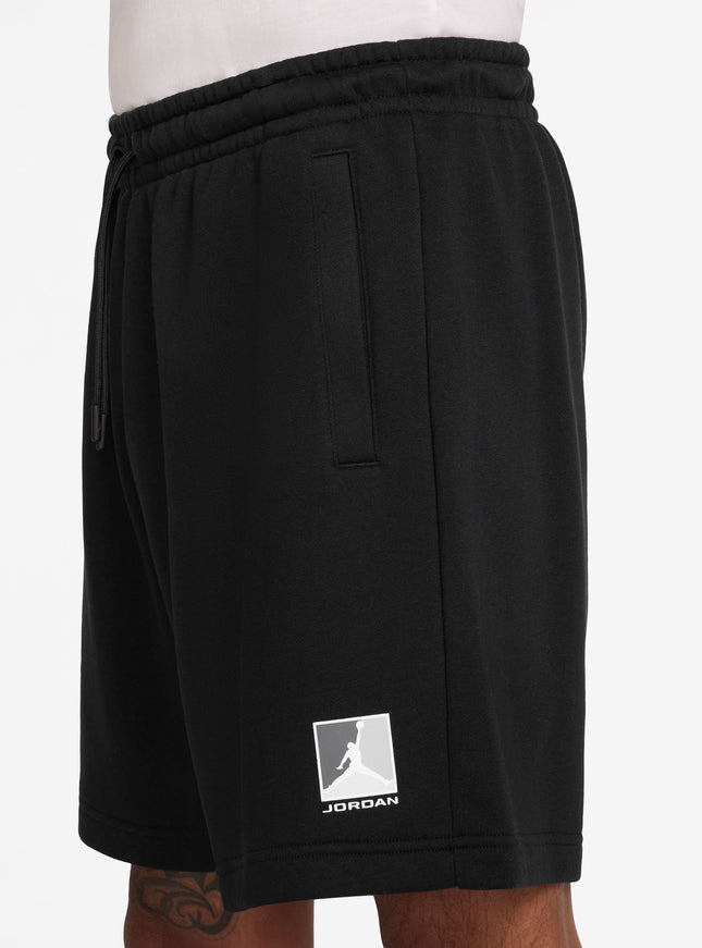 Air Jordan Mens Brooklyn Fleece Shorts - Black