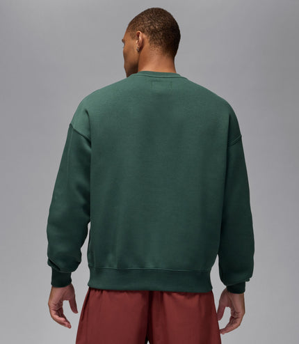 Air Jordan Mens Holiday Fleece Crewneck - Midnight Green