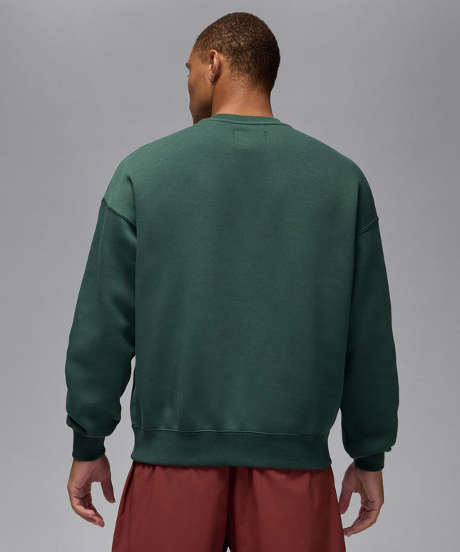 Air Jordan Mens Holiday Fleece Crewneck - Midnight Green