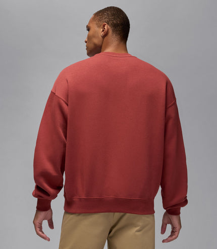 Air Jordan Mens Holiday Fleece Crewneck - Redstone