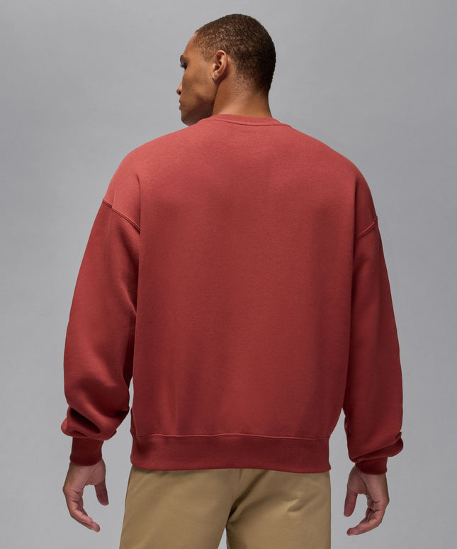 Air Jordan Mens Holiday Fleece Crewneck - Redstone