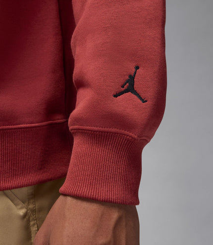 Air Jordan Mens Holiday Fleece Crewneck - Redstone