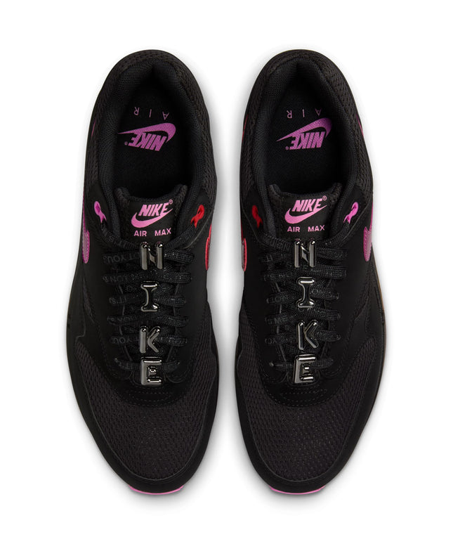 Nike Air Max 1 Premium para hombre, San Valentín, color negro