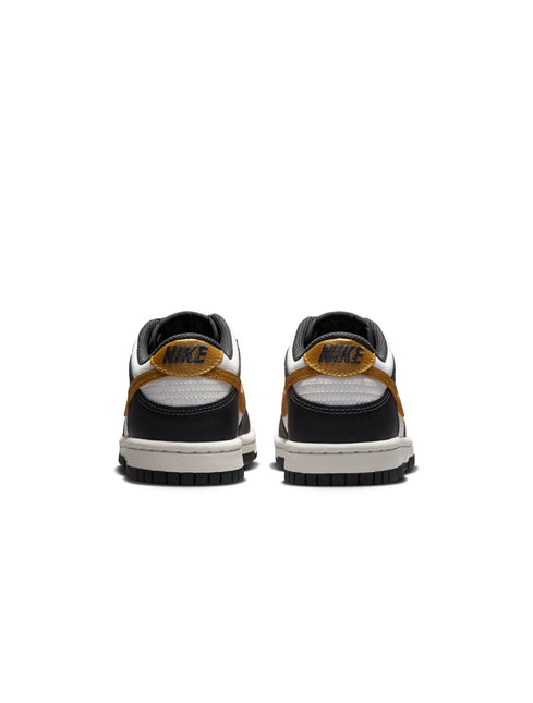 Nike Big Kids Dunk Low - Summit White/Metallic Gold