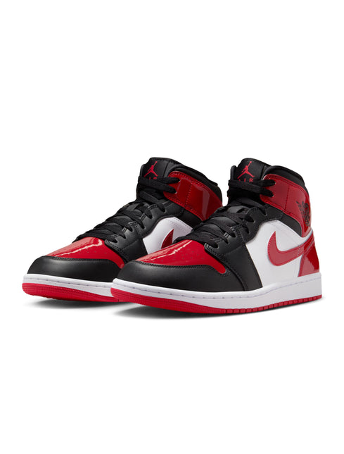 Air Jordan Men's 1 Mid SE - Black/Varsity Red