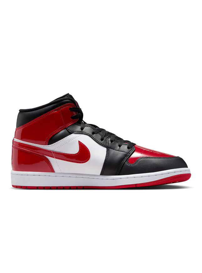 Air Jordan Men's 1 Mid SE - Black/Varsity Red