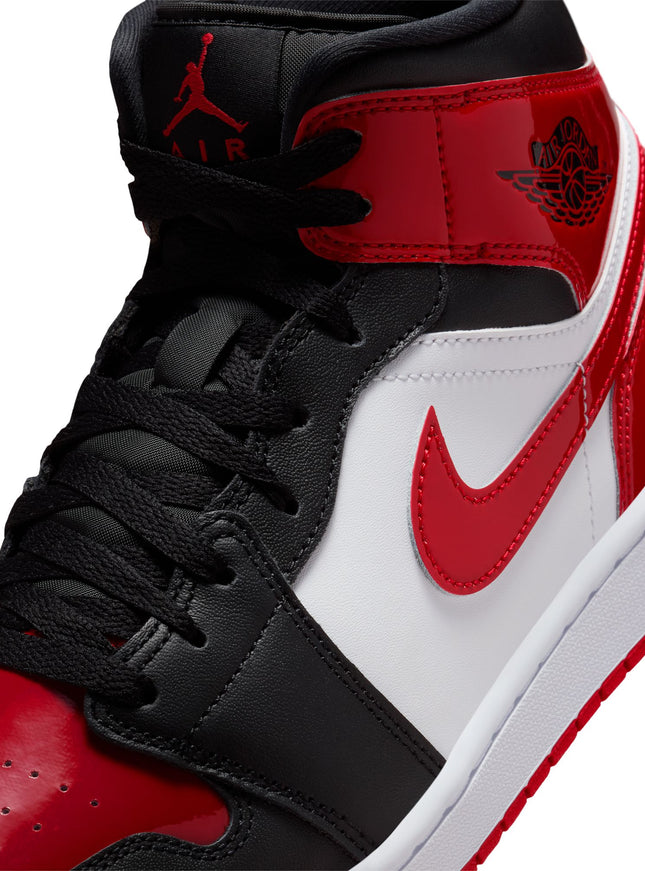 Air Jordan Men's 1 Mid SE - Black/Varsity Red