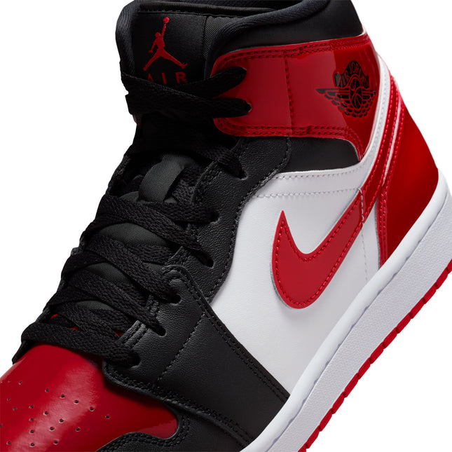 Air Jordan Men's 1 Mid SE - Black/Varsity Red