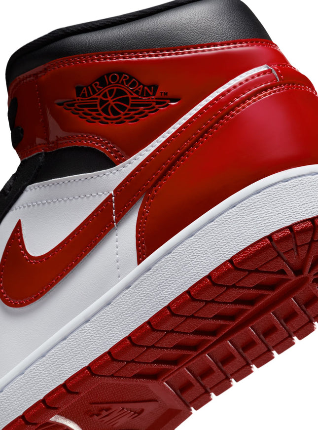 Air Jordan Men's 1 Mid SE - Black/Varsity Red