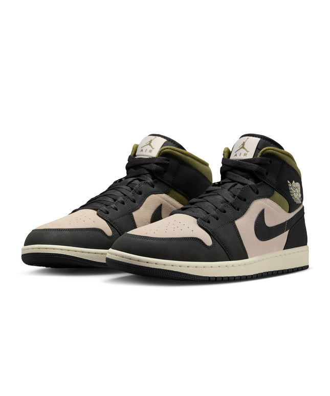 Air Jordan Mens 1 Mid SE LT - Orewood Brown