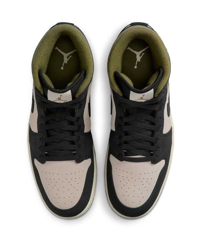 Air Jordan Mens 1 Mid SE LT - Orewood Brown