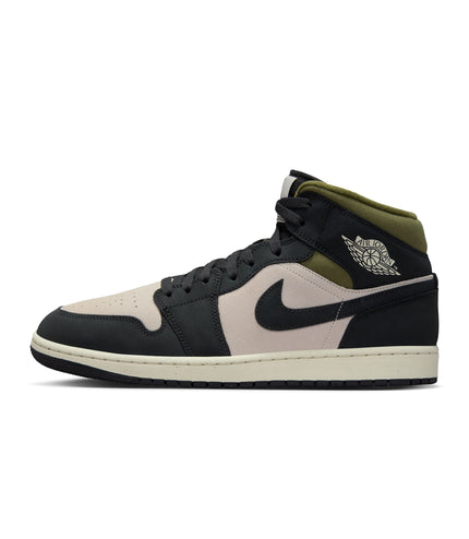 Air Jordan Mens 1 Mid SE LT - Orewood Brown