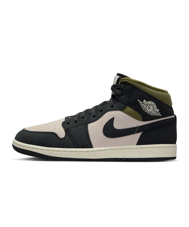 Air Jordan Mens 1 Mid SE LT - Orewood Brown